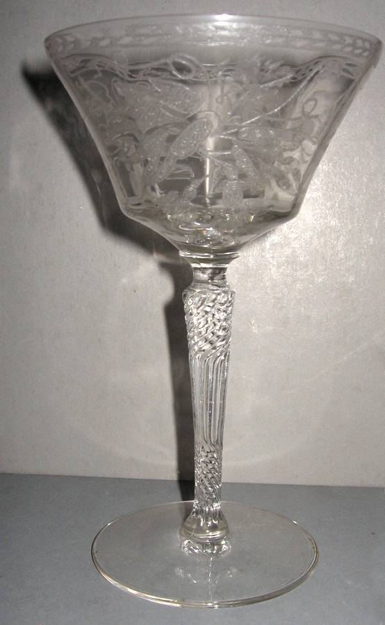 7654-3 Champagne/Tall Sherbet by Morgantown-1