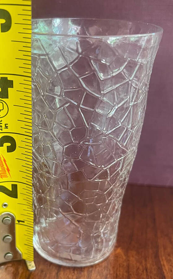 Spindle Clear Flat Tumbler by MacBeth-Evans-1