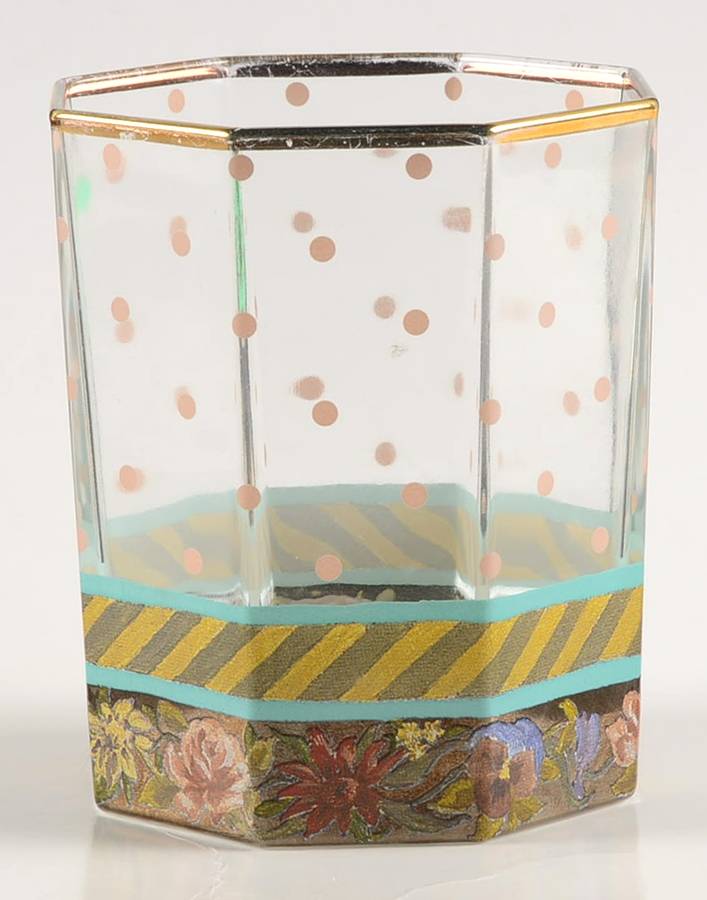 Garland (Pink Dots) Double Old Fashioned by MacKenzie-Childs-1