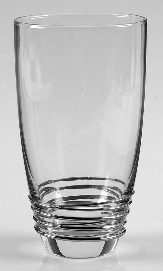 Swirl Platinum Highball Glass by Mikasa-1