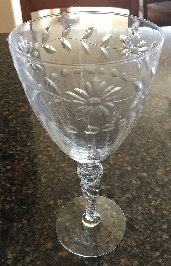 7653 1-2-4 Water Goblet by Morgantown-1