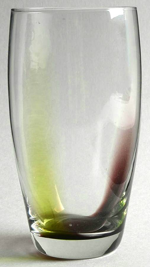 Kya Green & Purple Highball Glass by Mikasa-1