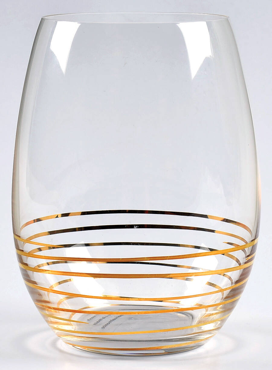 Electric Boulevard Gold Stemless Wine by Mikasa-1