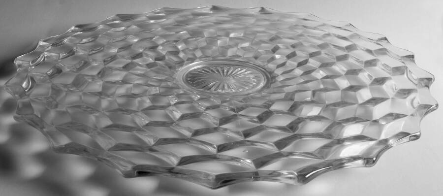 Katherine 19" Round Platter by Mosser (Ohio)-1