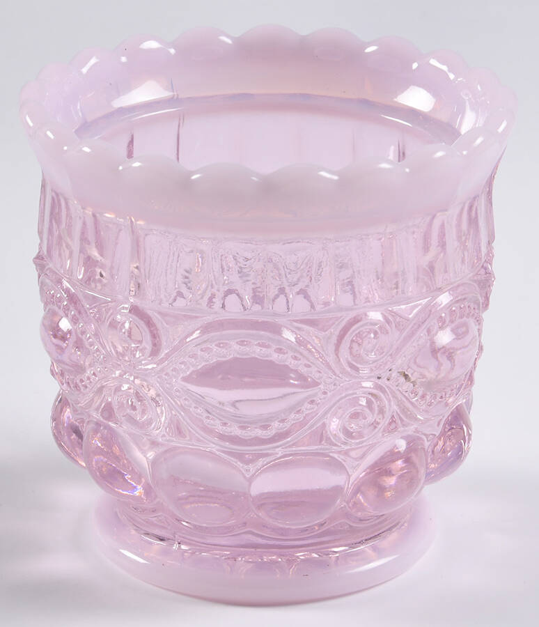 Eye Winker Pink Opal Open Sugar by Mosser (Ohio)-1
