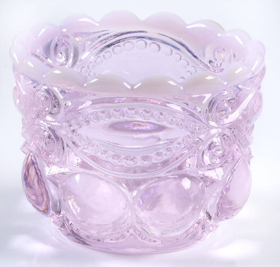 Eye Winker Pink Opal Salt Dip by Mosser (Ohio)-1