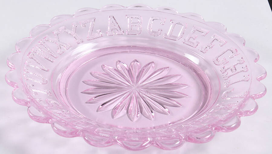 ABC Child's Plate by Mosser (Ohio)-1