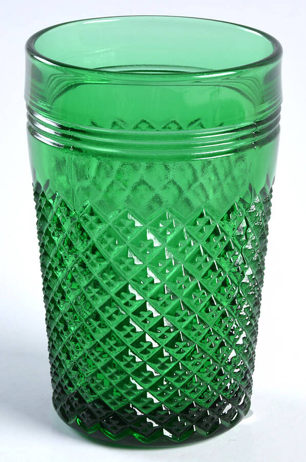Addison Emerald Green 8 Oz Flat Tumbler by Mosser (Ohio)-1