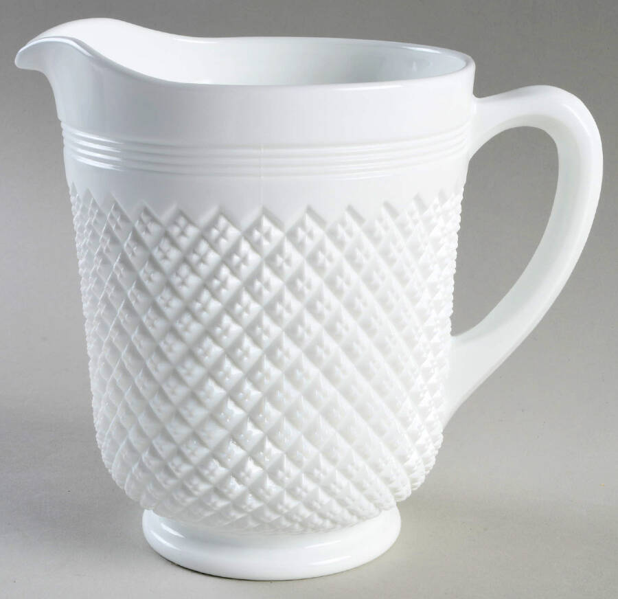 Addison Milk 48 Oz Pitcher by Mosser (Ohio)-1
