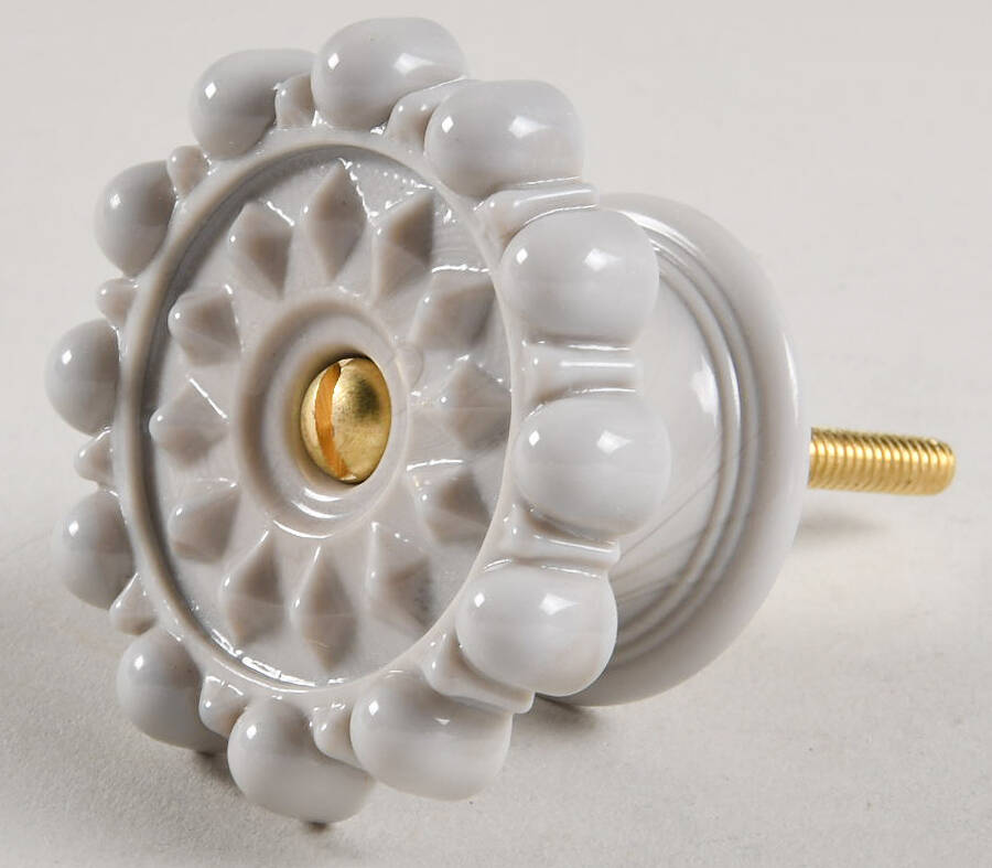 Marble Drawer/Cabinet Pull/Knob by Mosser (Ohio)-1