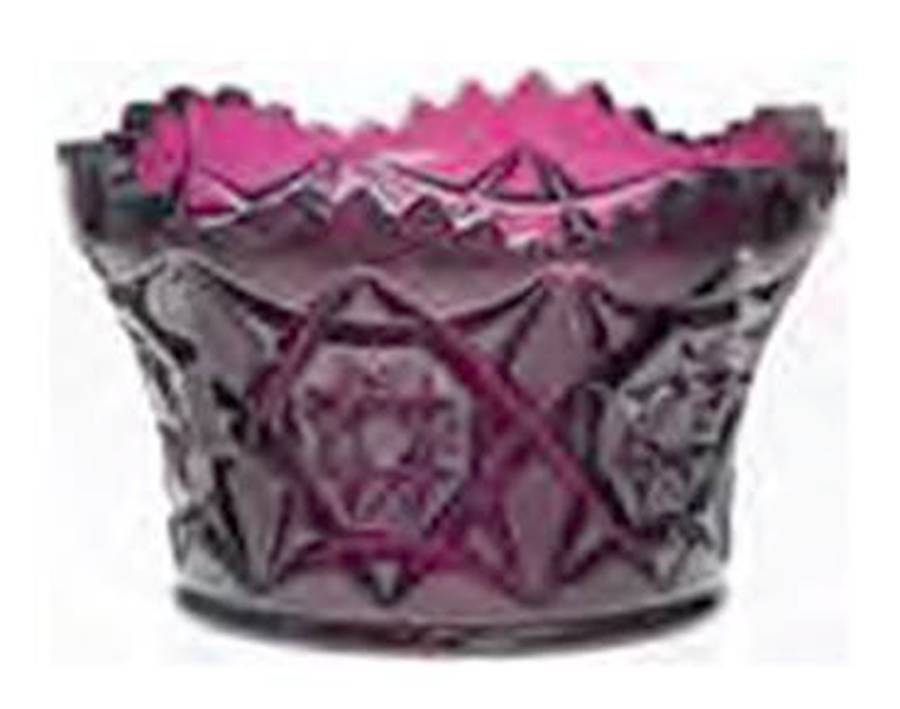 Amethyst Finger Bowl by Mosser (Ohio)-1