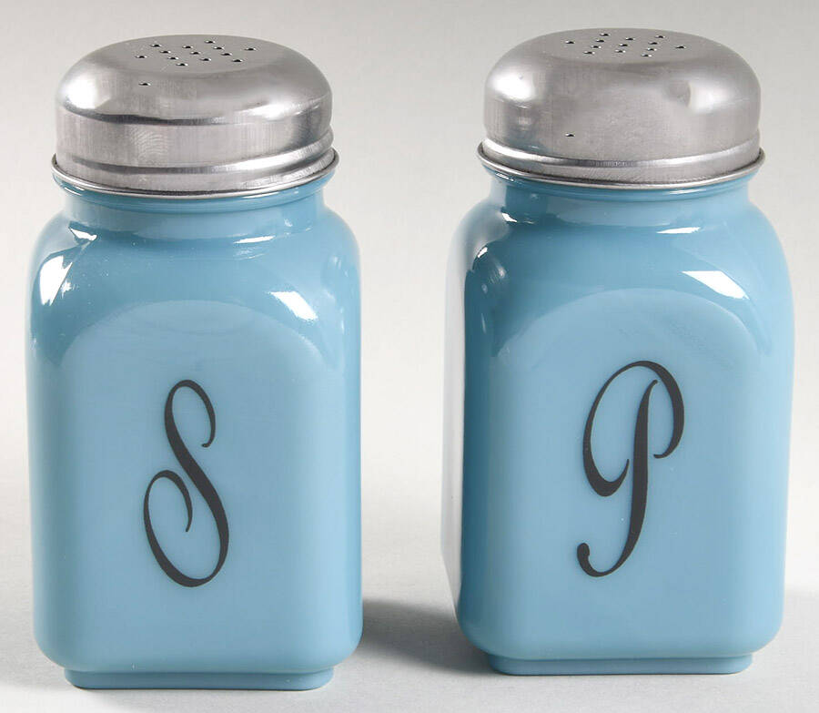 Vintage Salt and Pepper Set by Mosser (Ohio)-1