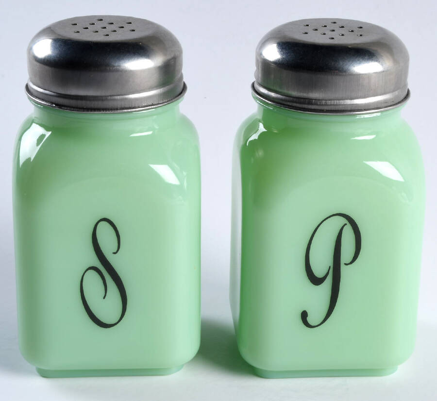 Vintage Salt and Pepper Set by Mosser (Ohio)-1