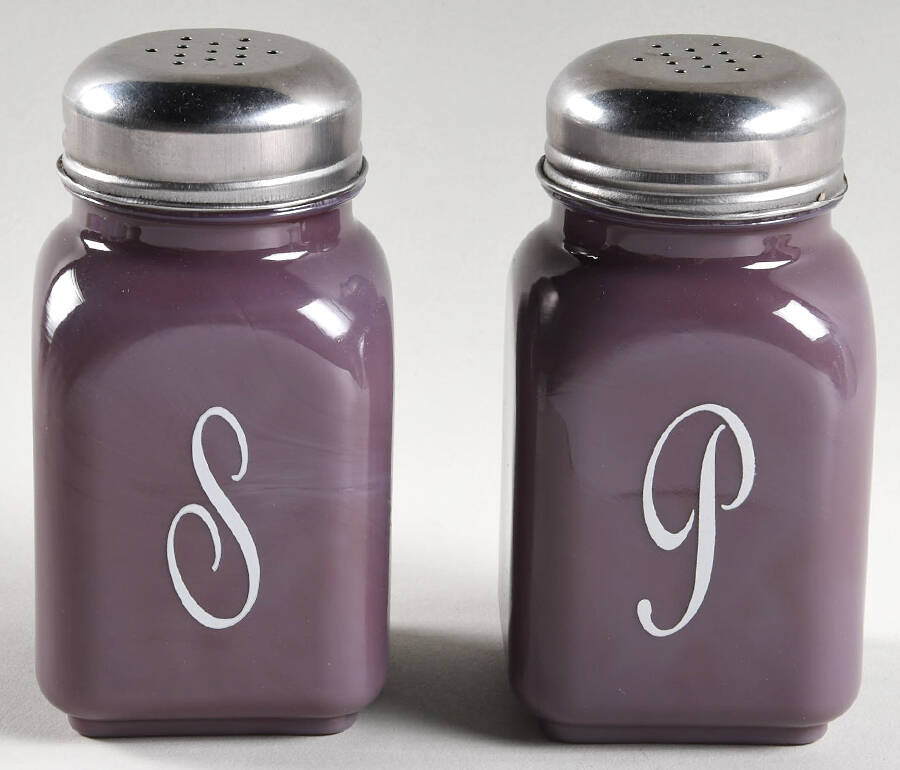 Vintage Salt and Pepper Set by Mosser (Ohio)-1