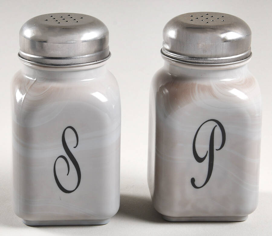 Vintage Salt and Pepper Set by Mosser (Ohio)-1