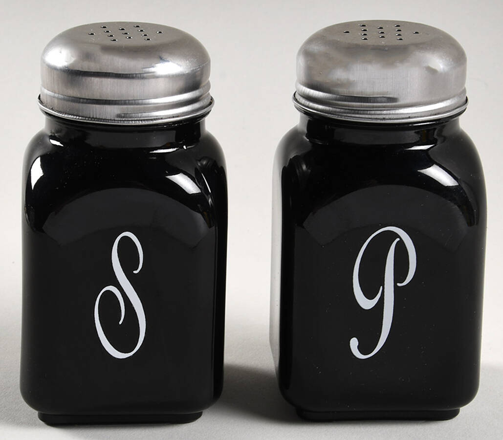 Vintage Salt and Pepper Set by Mosser (Ohio)-1