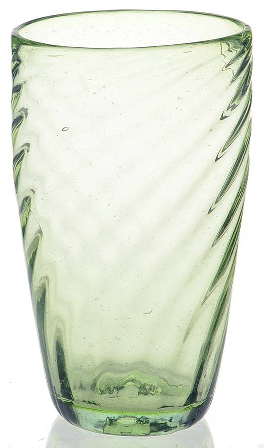 Swirl  (Various Colors) Green Highball by Mariposa-1