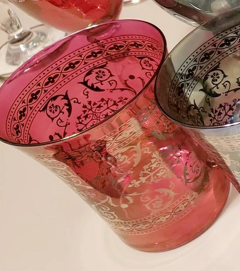 Vivaldi Ruby Flat Tumbler by Marshall Field-1