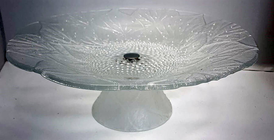 Dewdrops 13" Diameter Cake Stand/Pedestal by Mikasa-1