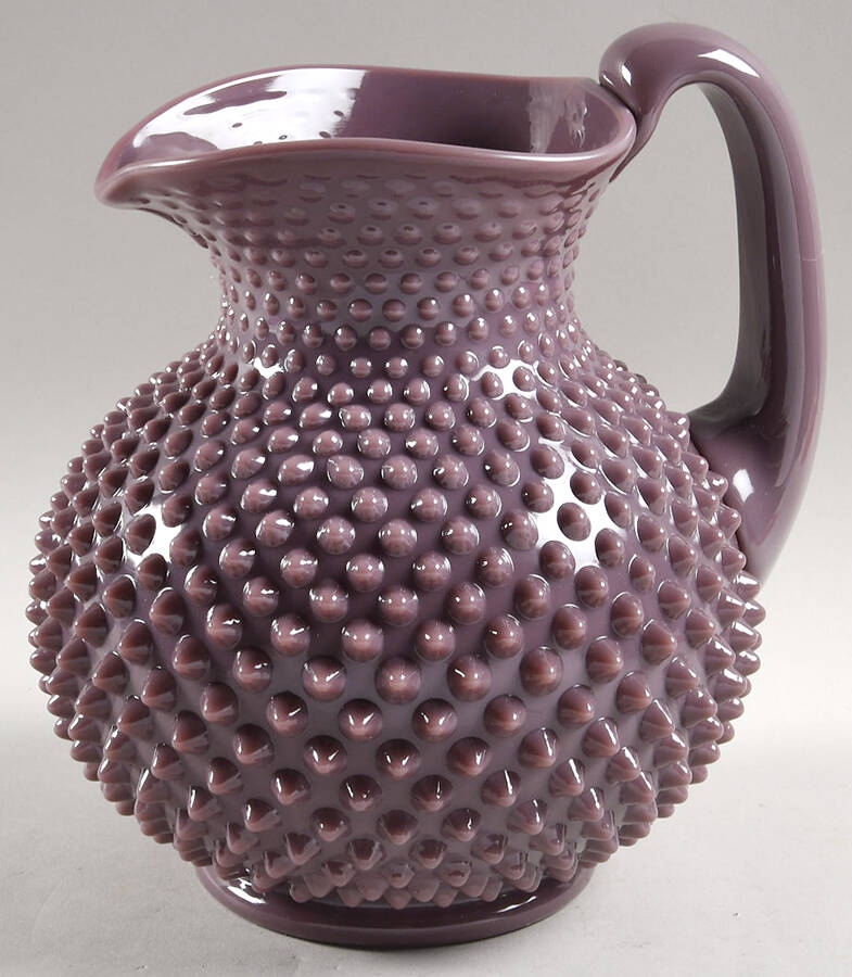 Gigi Eggplant 70 Oz Pticher by Mosser (Ohio)-1