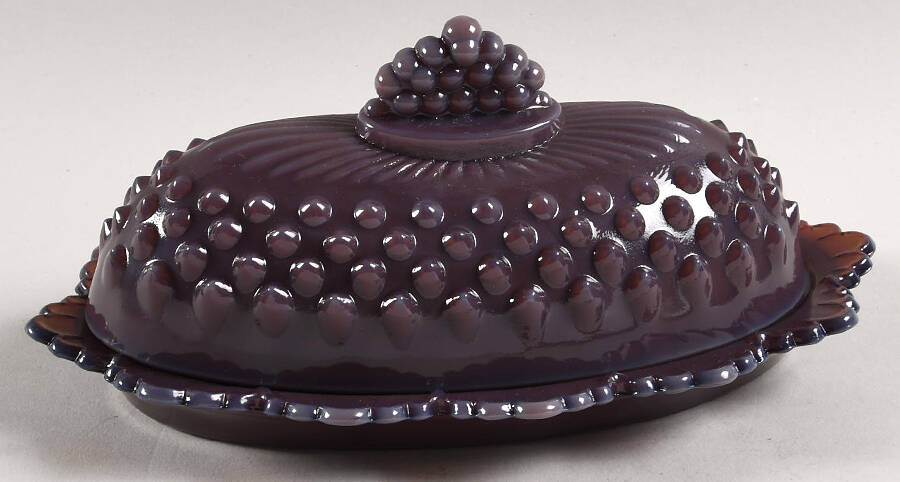 Gigi Eggplant 1/4 Pound Covered Butter by Mosser (Ohio)-1