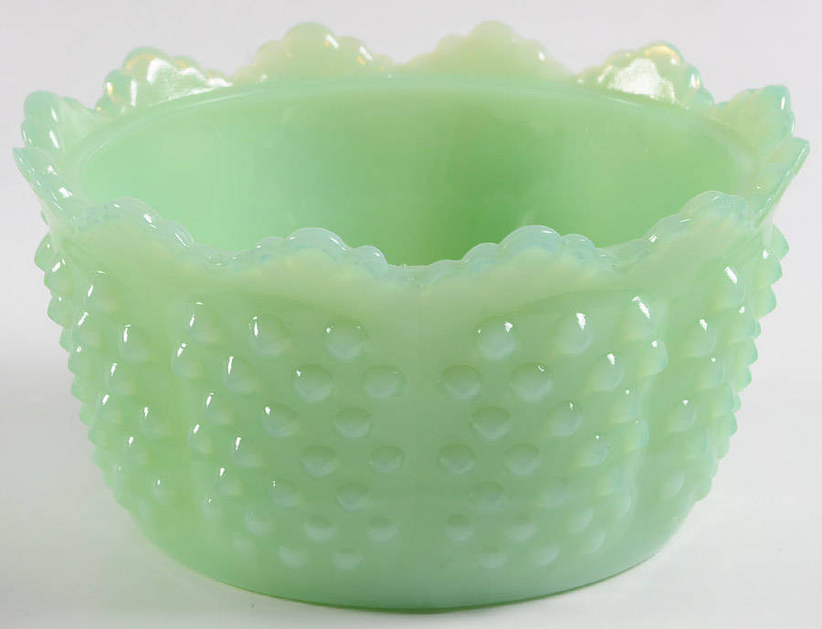 Gigi Jadeite Butter Tub No Lid by Mosser (Ohio)-1