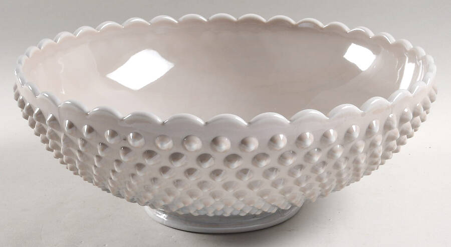 Gigi Marble Gray 10" Footed Bowl by Mosser (Ohio)-1