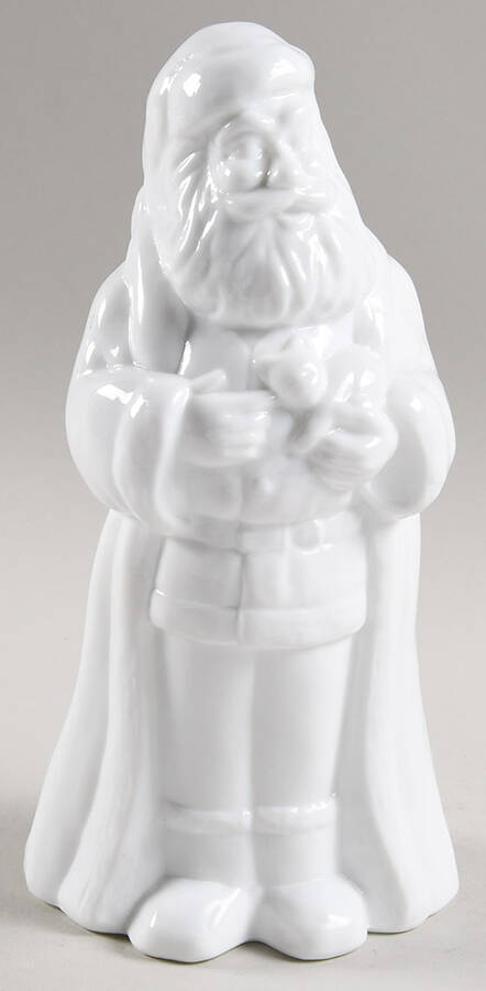 Holiday Animals & Figurines #5249 Santa with Kitten by Mosser (Ohio)-1