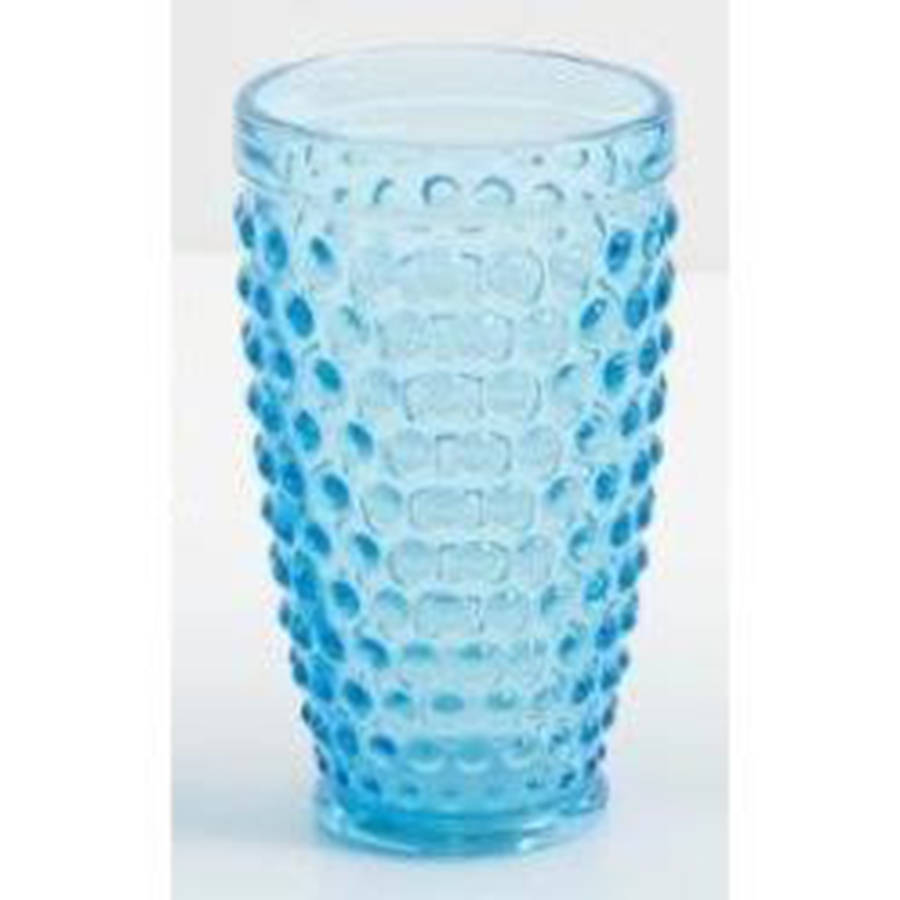 Chauncey Blue Flat Tumbler by Martha Stewart-1