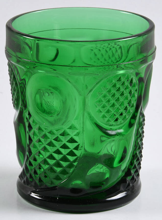Orie 8 Oz Green Flat Tumbler by Mosser (Ohio)-1