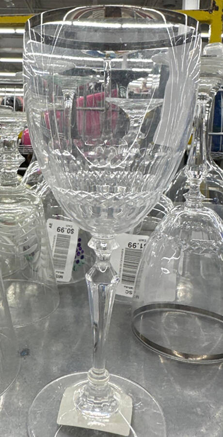 Reegent Platinum Water Goblet by Mikasa-1