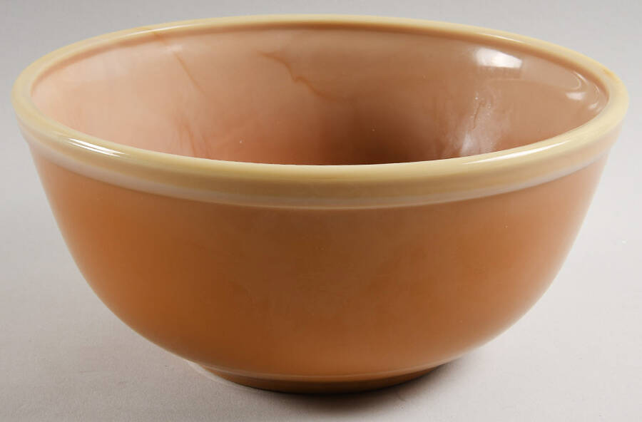 Caramel 8" Mixing Bowl by Mosser (Ohio)-1