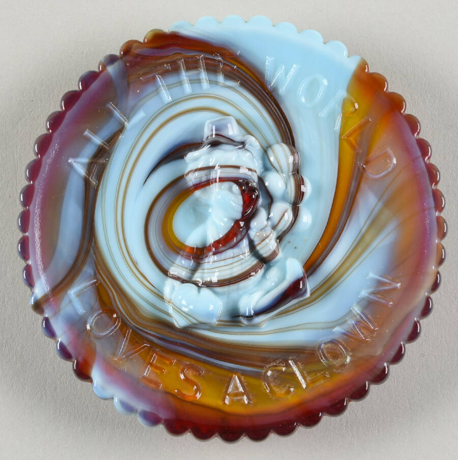 All the World Loves a Clown Plate Miniature Plate by Mosser (Ohio)-1