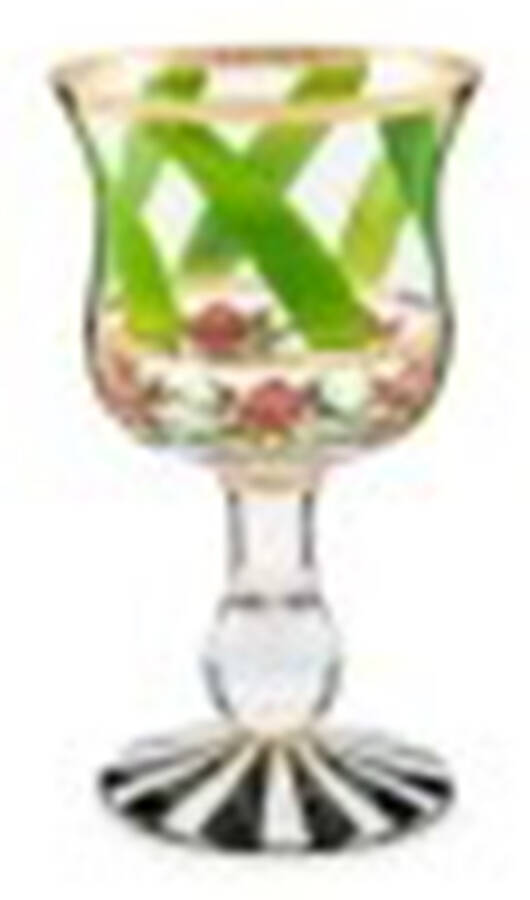 Maypole Wine Glass by MacKenzie-Childs-1