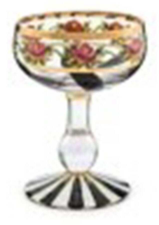 Maypole Champagne/Tall Sherbet by MacKenzie-Childs-1