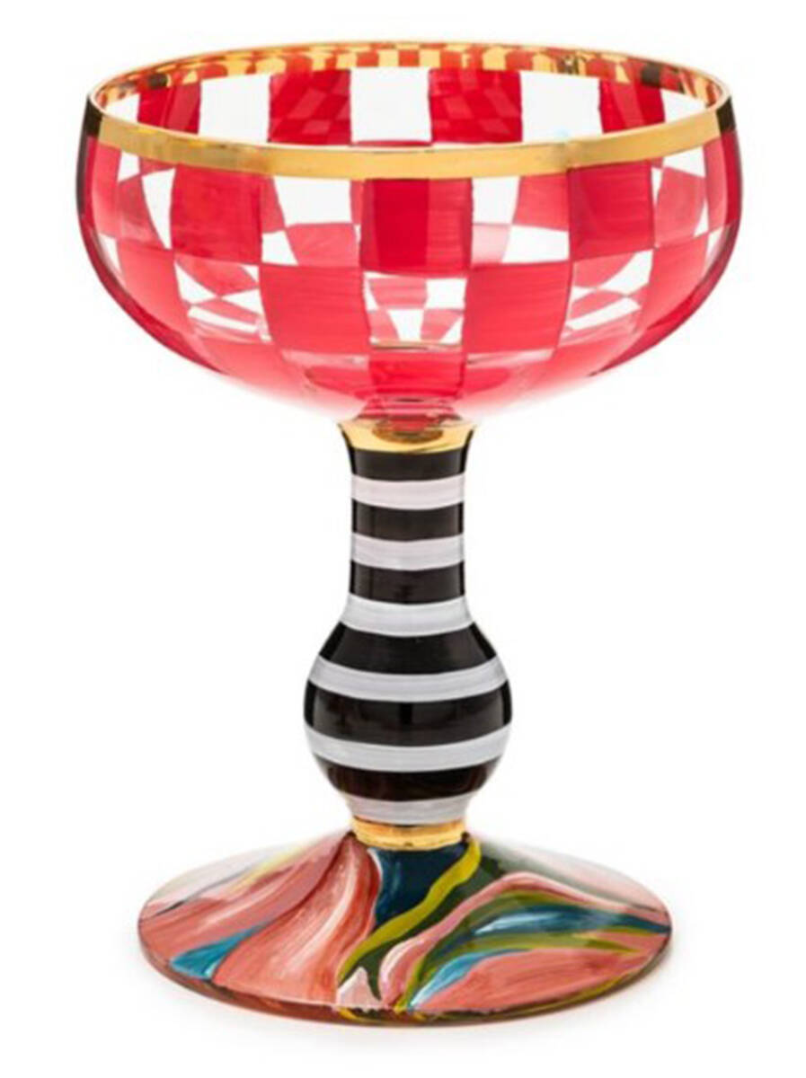 Carnival Champagne/Tall Sherbet by MacKenzie-Childs-1