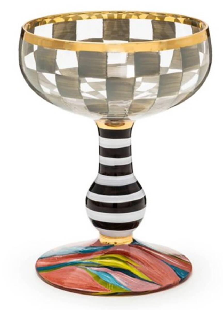 Carnival Champagne/Tall Sherbet by MacKenzie-Childs-1