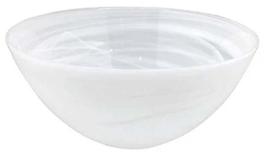 Alabaster (Dinnerware) 9" Salad Bowl by Mariposa-1