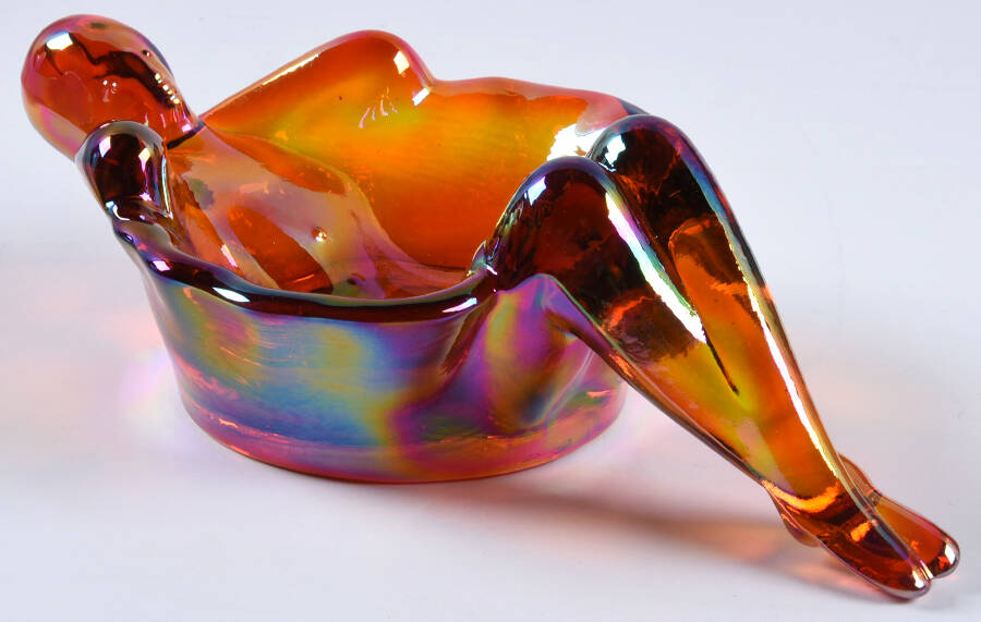 Marigold Soap Dish by Mosser (Ohio)-1