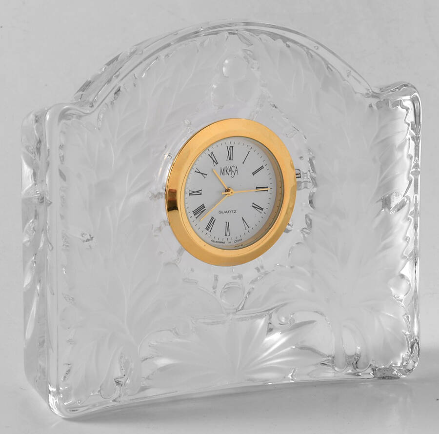 Maple Quartz Clock by Mikasa-1
