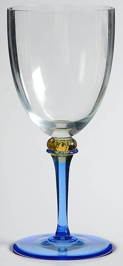 Acropolis Blue Wine Glass by Noritake-1