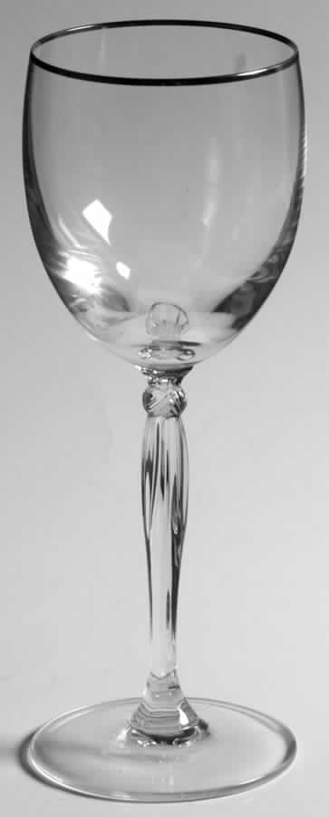 Allaire Platinum Wine Glass by Noritake-1
