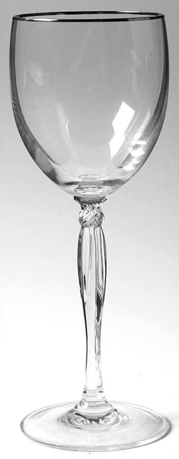Allaire Platinum Water Goblet by Noritake-1