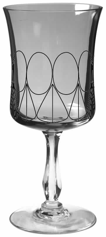 Aquarius Blue Water Goblet by Noritake-1