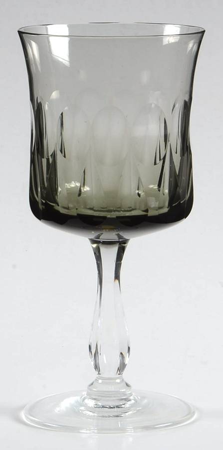 Aquarius Gray Wine Glass by Noritake-1