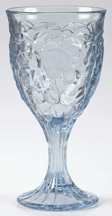 Arbor Light Blue Water Goblet by Noritake-1
