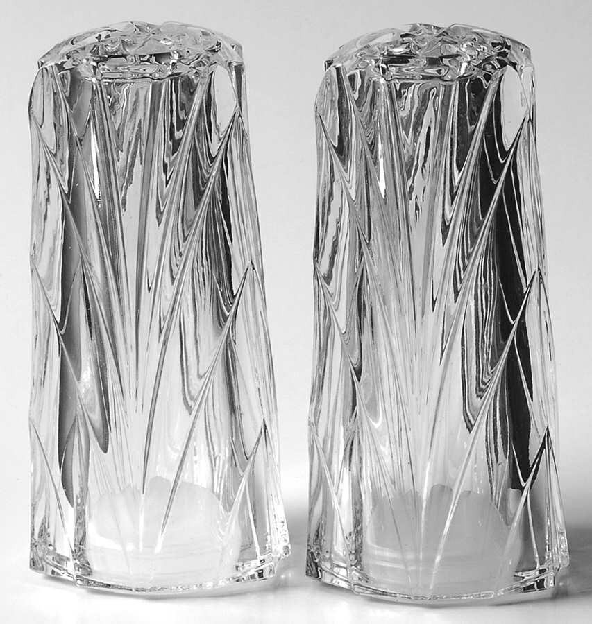 Crystal Treasury Stoppered Shaker Set by Noritake-1
