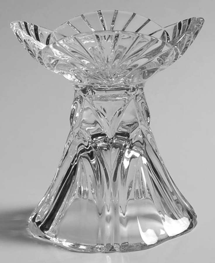 Crystal Treasury 4" Single Light Candlestick by Noritake-1