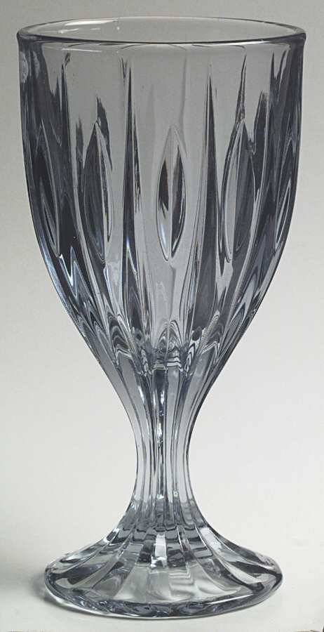 Entree-Light Blue Water Goblet by Noritake-1