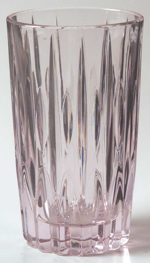 Entree-Pink Highball Glass by Noritake-1